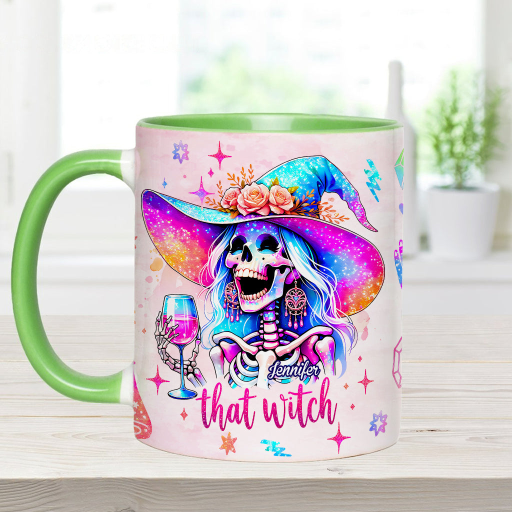 That Witch - Personalized Witch Accent Mug