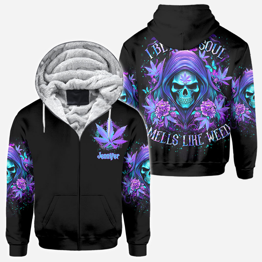 I Bet My Soul - Personalized Weed All Over Shirt