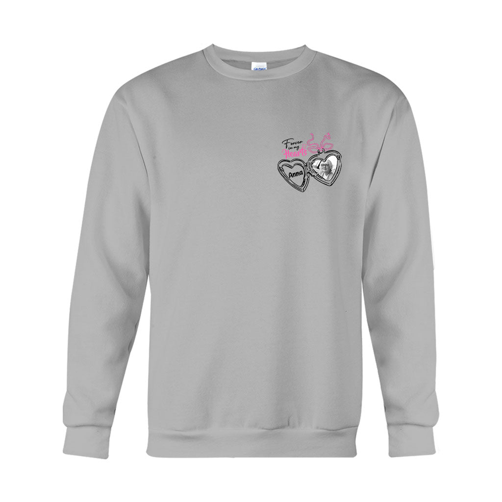 Forever In My Heart - Personalized Memorial T-shirt And Hoodie