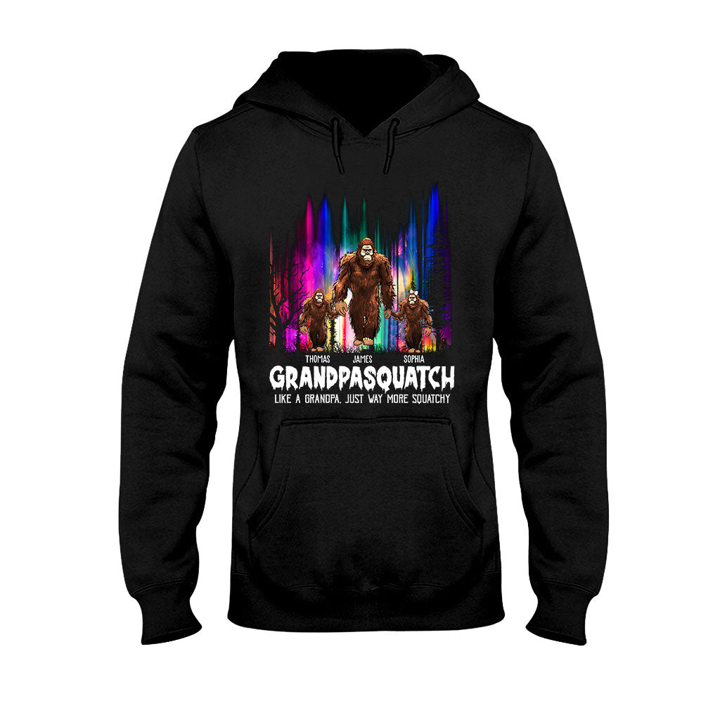 Grandpasquatch - Personalized Grandpa T-shirt And Hoodie