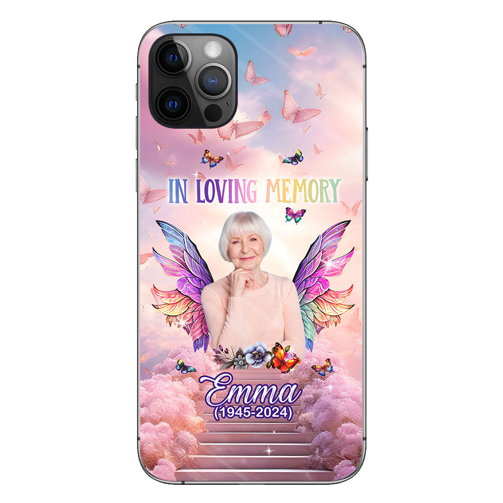 In Loving Memory - Personalized Memorial Phone Case