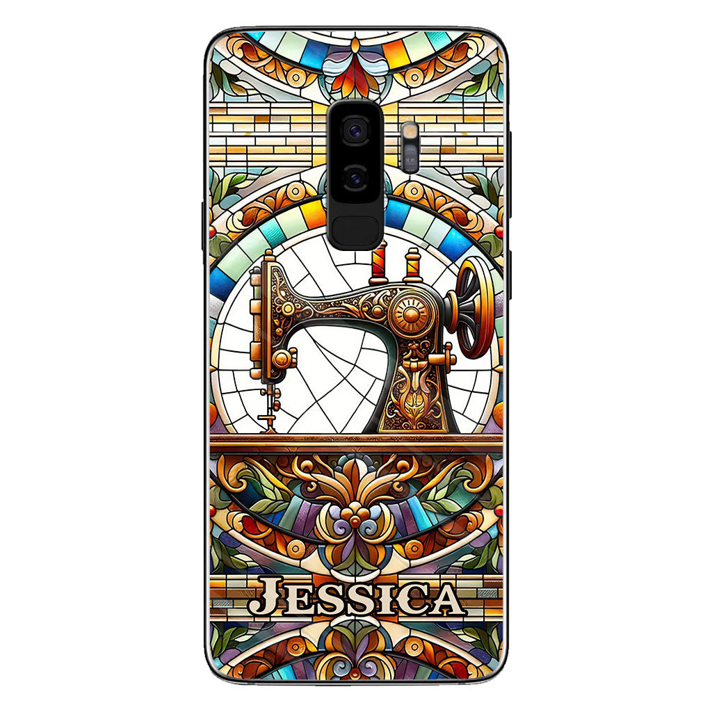 Colorful Sewing Machine - Personalized Sewing Phone Case