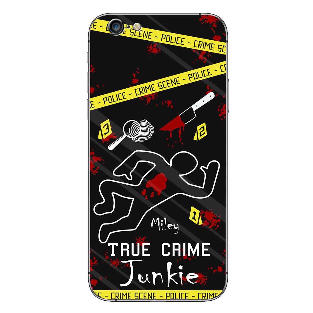 True Crime Junkie - Personalized Phone Case