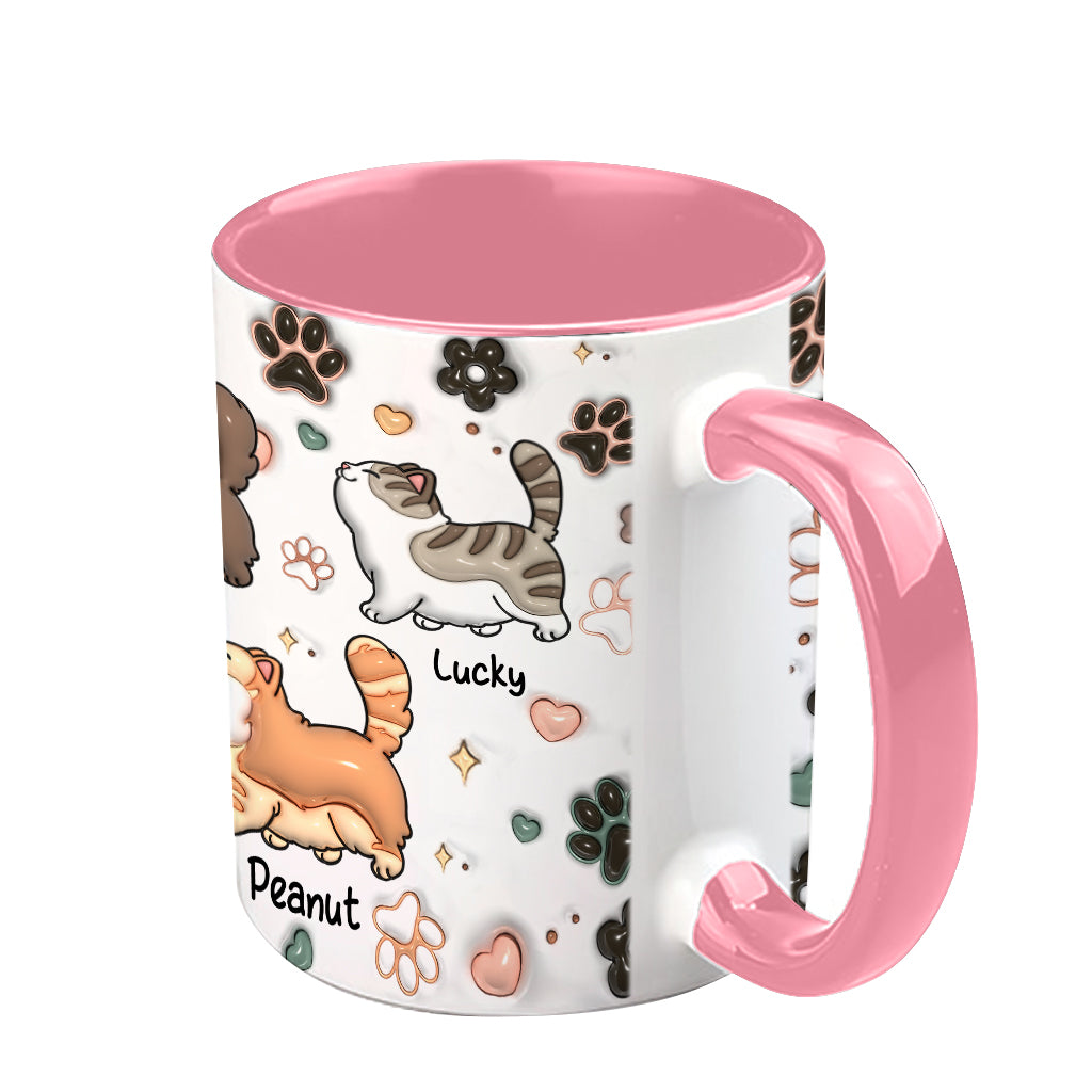 Tiny Furry Overlords - Personalized Cat Accent Mug