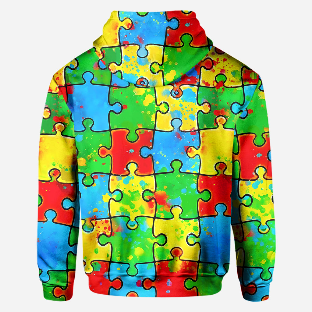 Its Ok To Be Different - Autism Awareness All Over Shirt