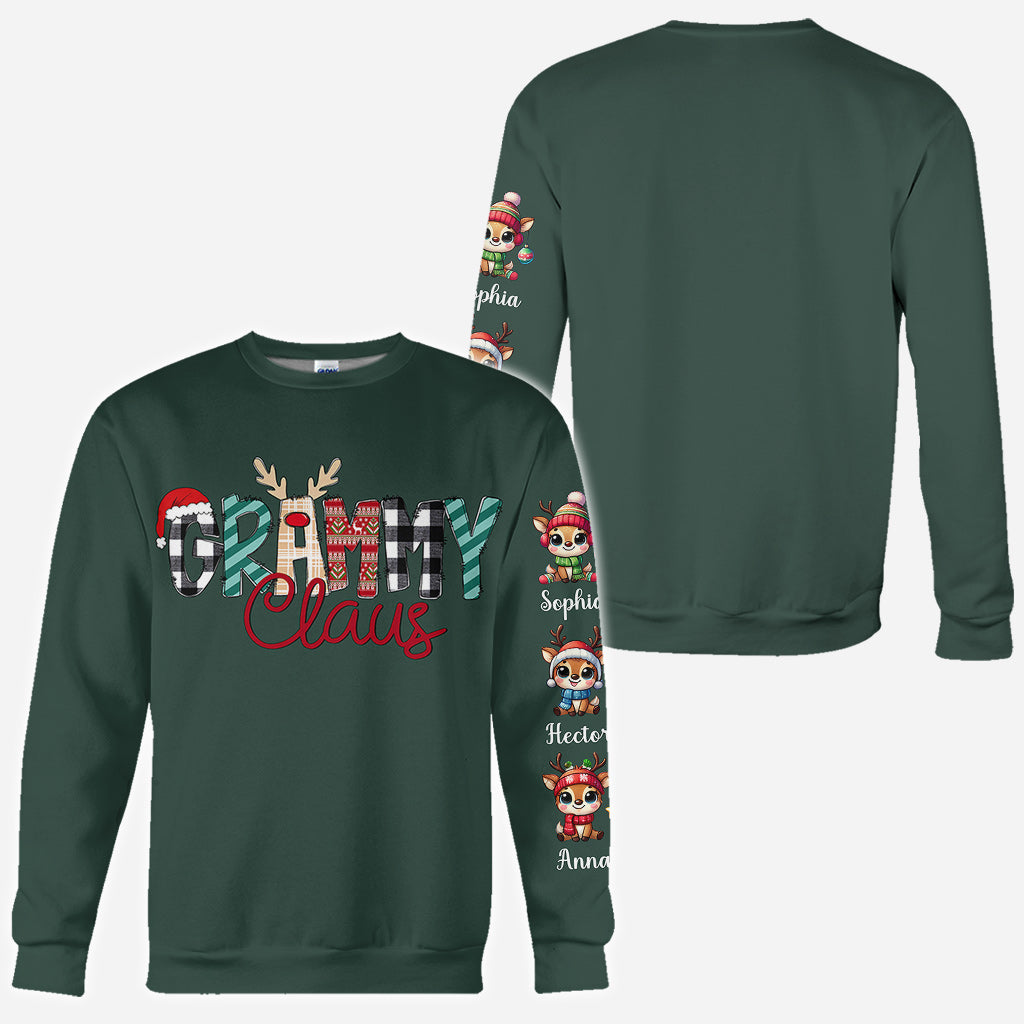 Grammy Claus - Personalized Grandma All Over Shirt