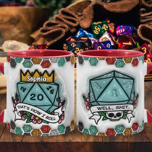 That's How I Roll - Personalized RPG Accent Mug
