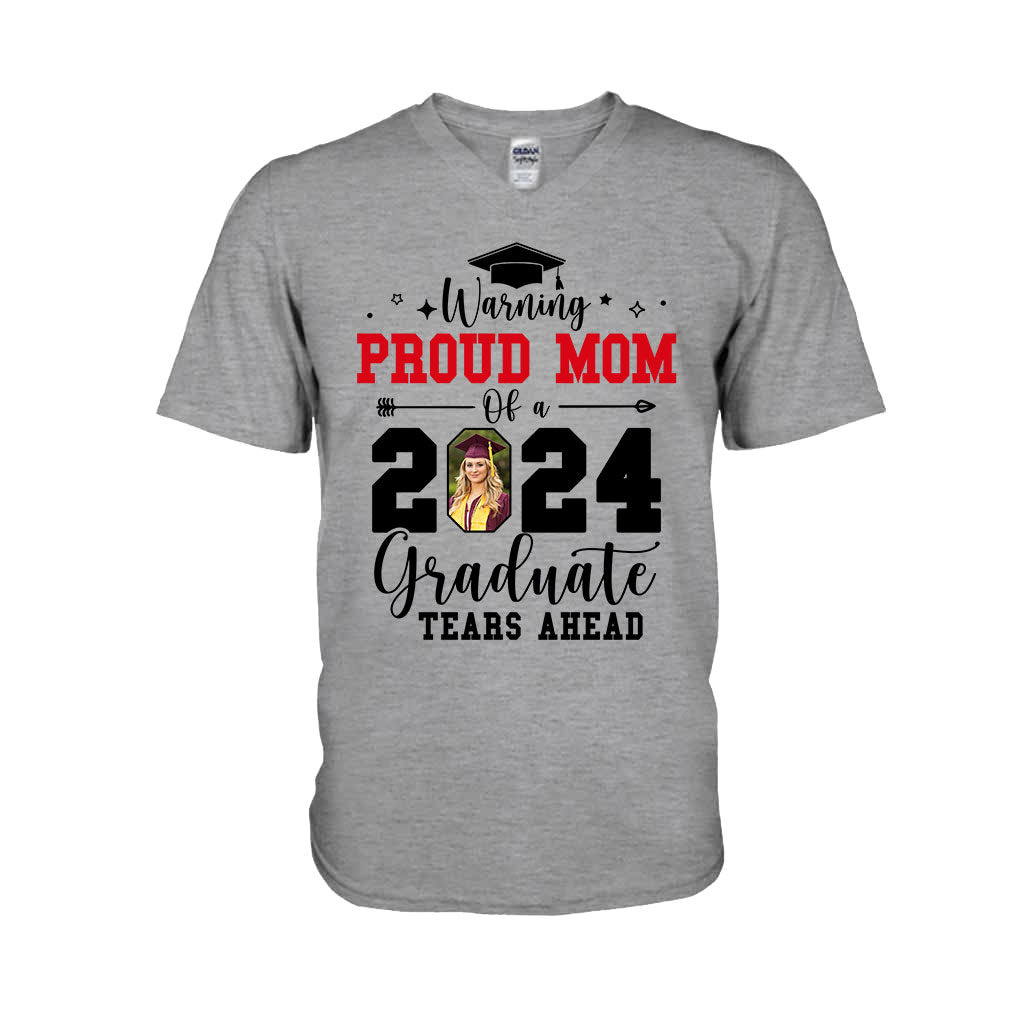 Warning Proud Mom/ Grandma/.... - Personalized Graduation T-shirt And Hoodie