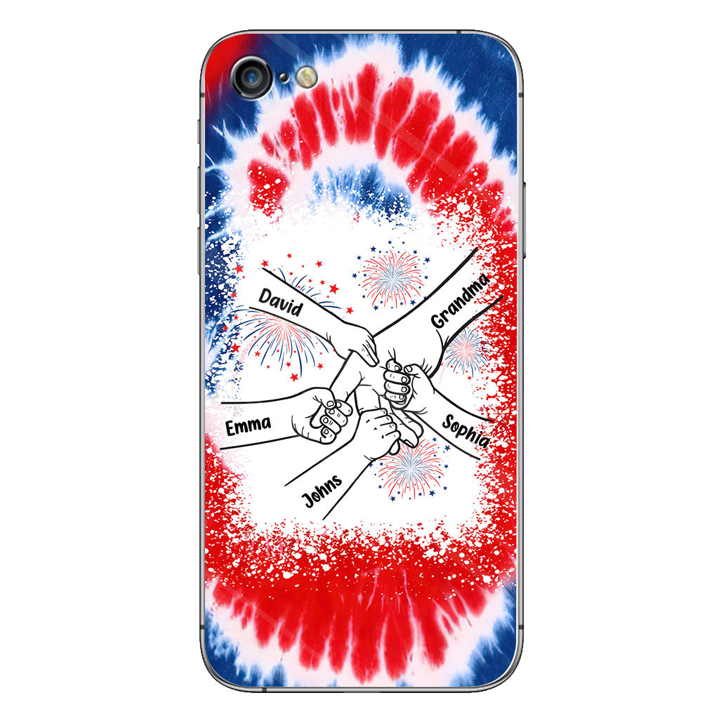 Grandma's Life 4th Of July - Personalized Grandma Phone Case
