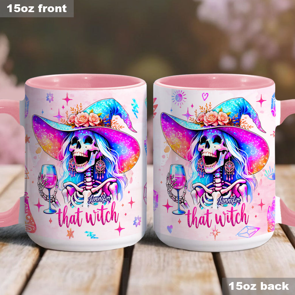 That Witch - Personalized Witch Accent Mug
