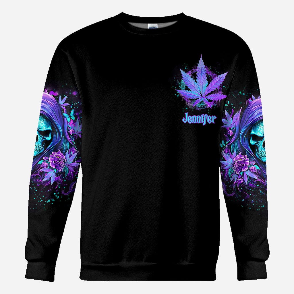 I Bet My Soul - Personalized Weed All Over Shirt