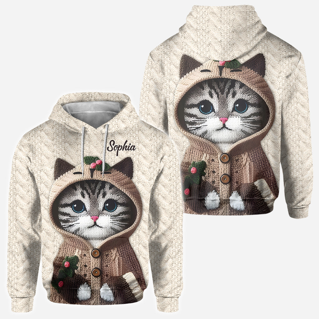 Cute Cat - Personalized Cat All Over Shirt