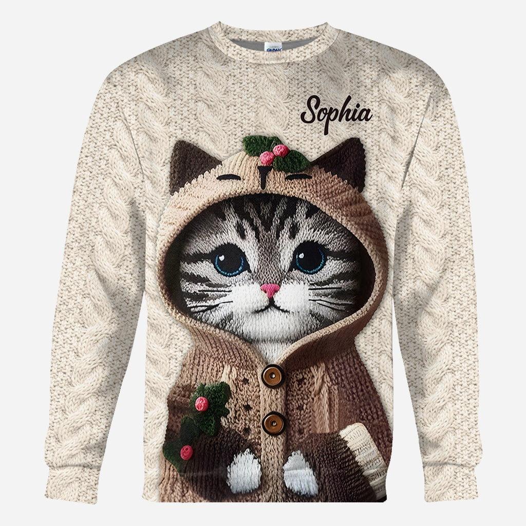 Cute Cat - Personalized Cat All Over Shirt