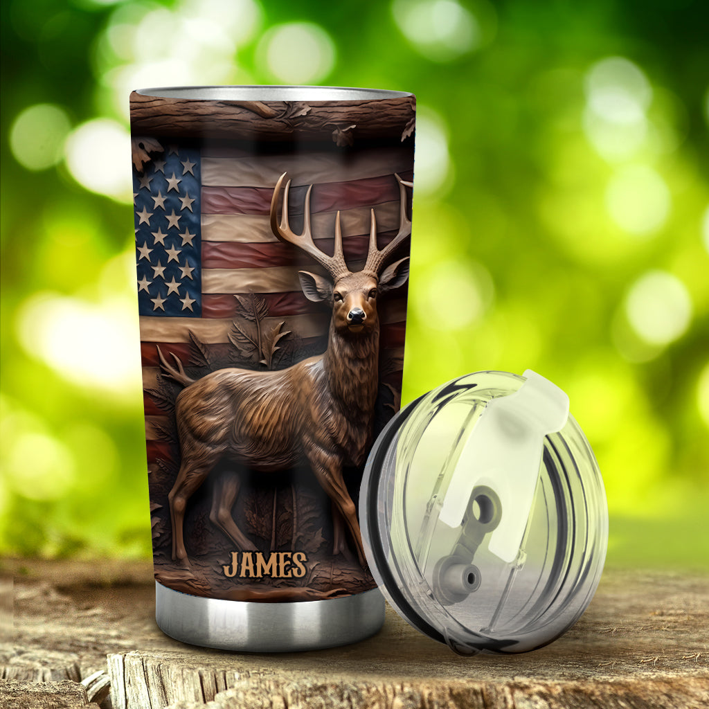 Love Hunting - Personalized Hunting Tumbler