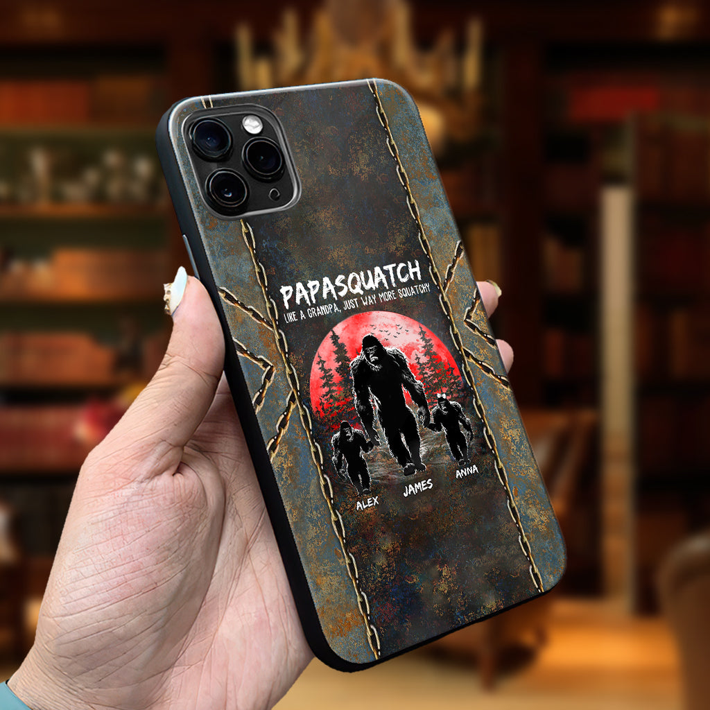 Grandpasquatch - Personalized Father Phone Case