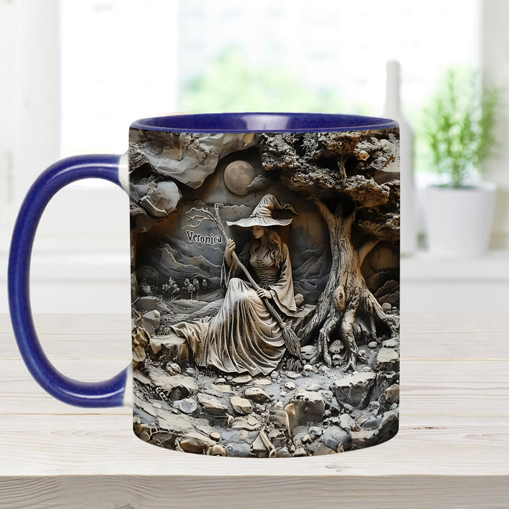 Beautiful Witch - Personalized Witch Accent Mug