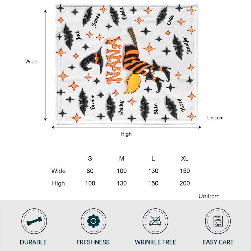 Nana Liffe/ Grandma Life/ Mama Life... - Personalized Grandma Blanket