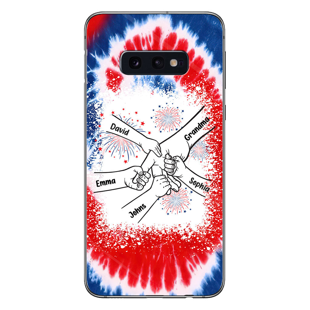 Grandma's Life 4th Of July - Personalized Grandma Phone Case