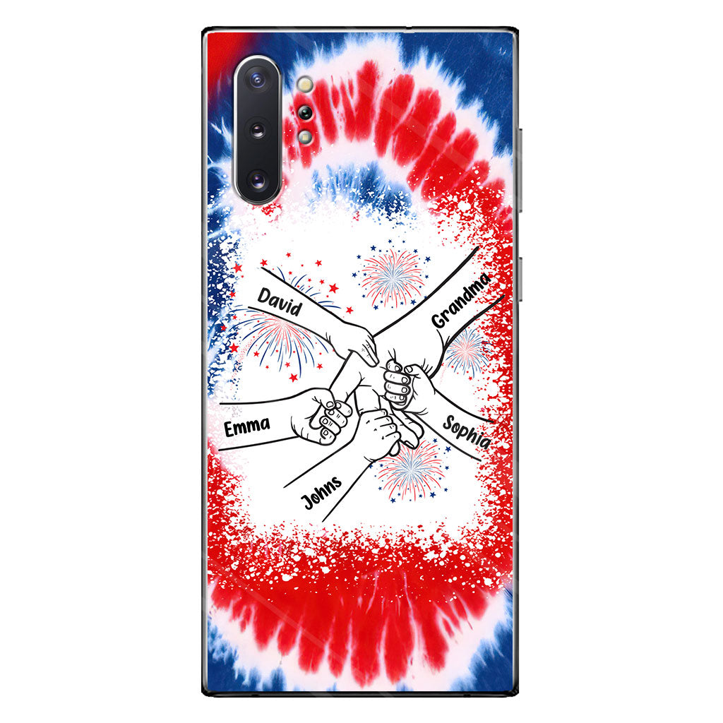 Grandma's Life 4th Of July - Personalized Grandma Phone Case