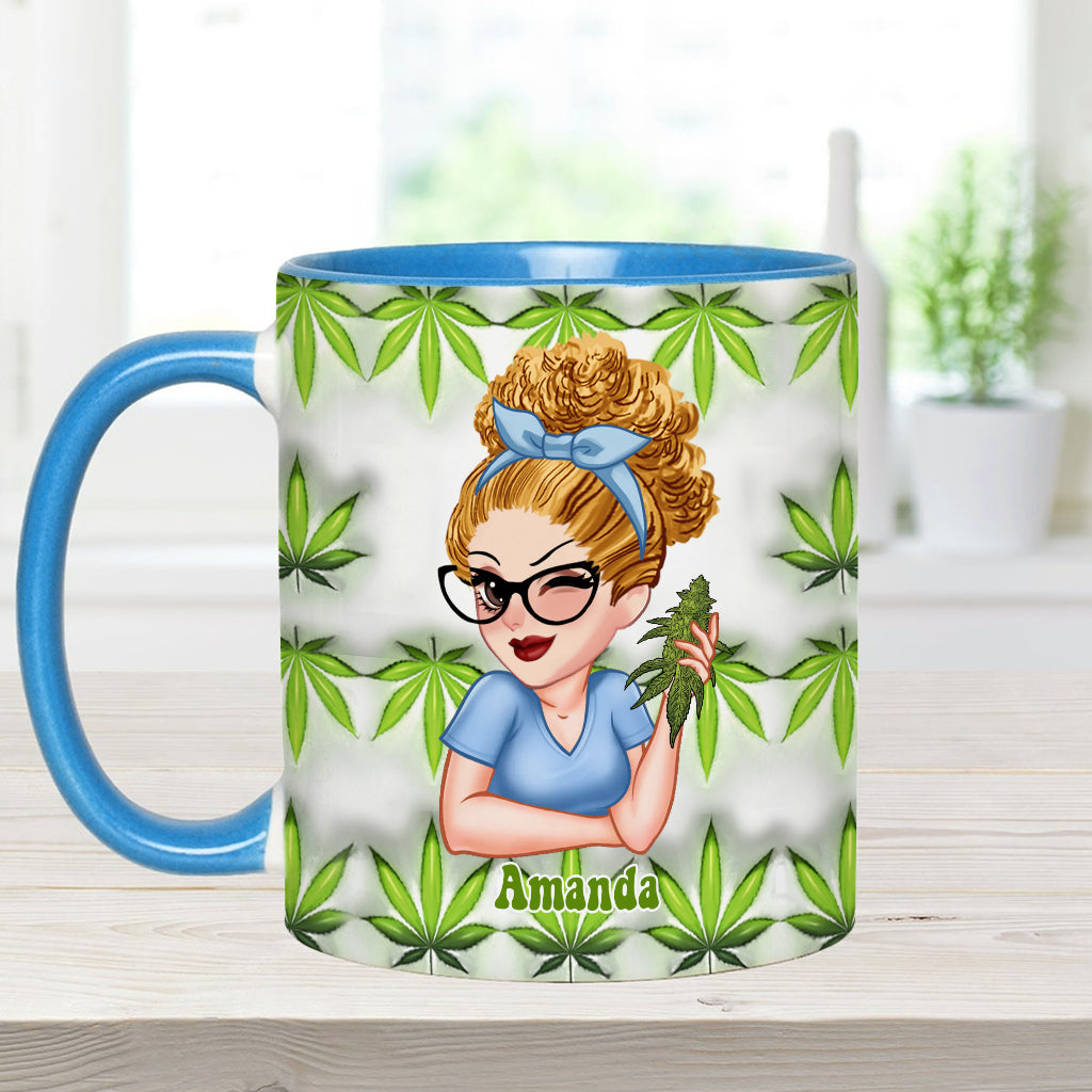 Pretty Little Pothead - Personalized Weed Accent Mug