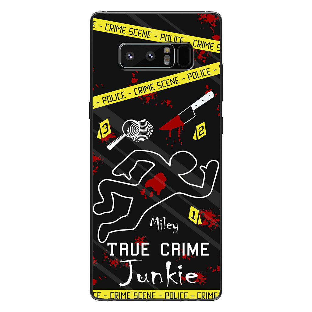True Crime Junkie - Personalized Phone Case