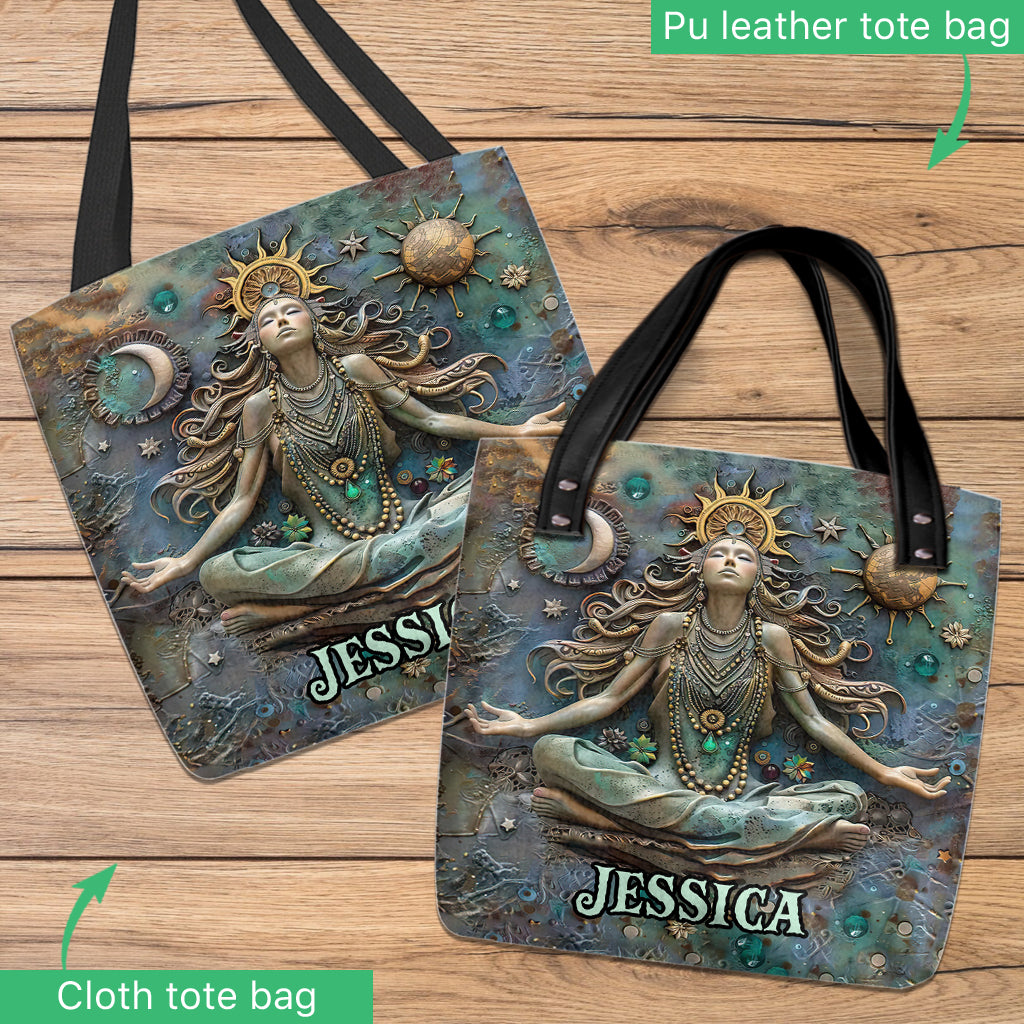 Lose Your Mind Find Your Soul - Personalized Yoga Tote Bag