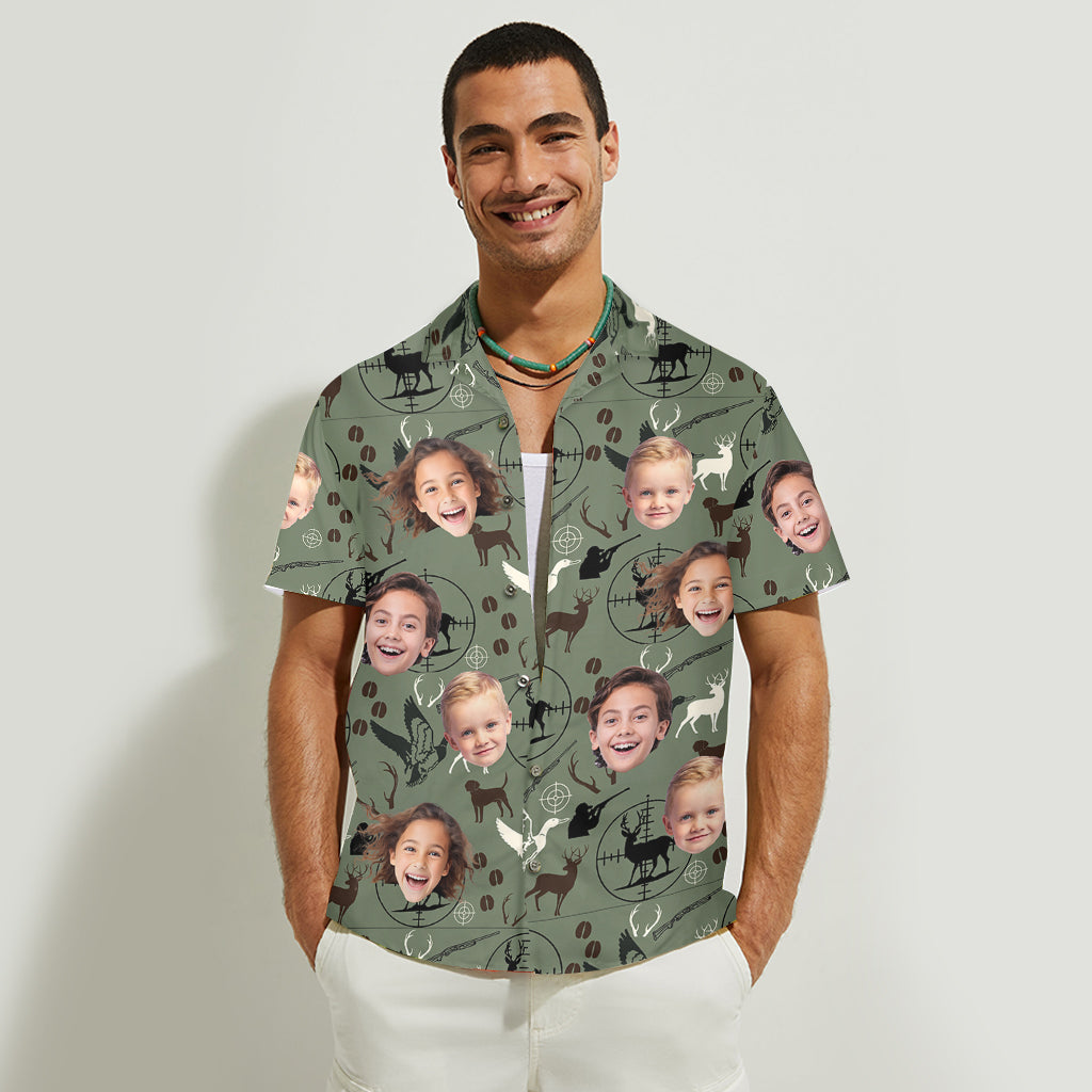 Best Bucking Dad Ever - Personalized Hunting Hawaiian Shirt