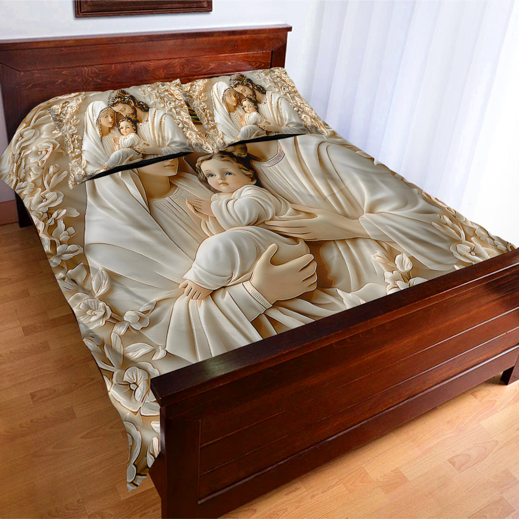 The Holy Family - Christian Bedding Set
