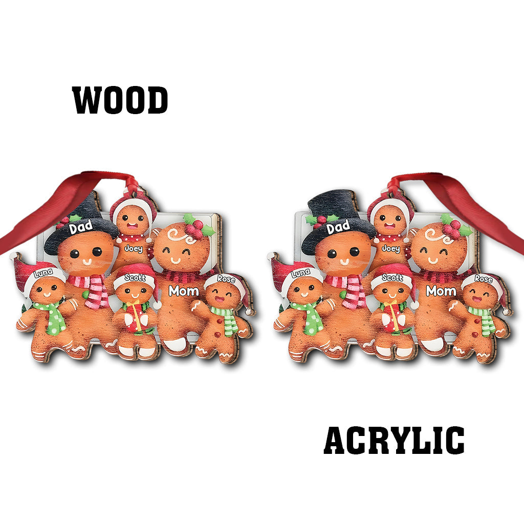 Merry Christmas - Personalized Family Ornament