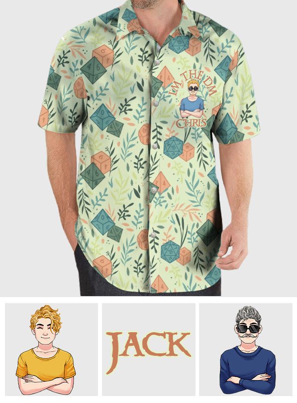 I'm The DM - Personalized RPG Hawaiian Shirt