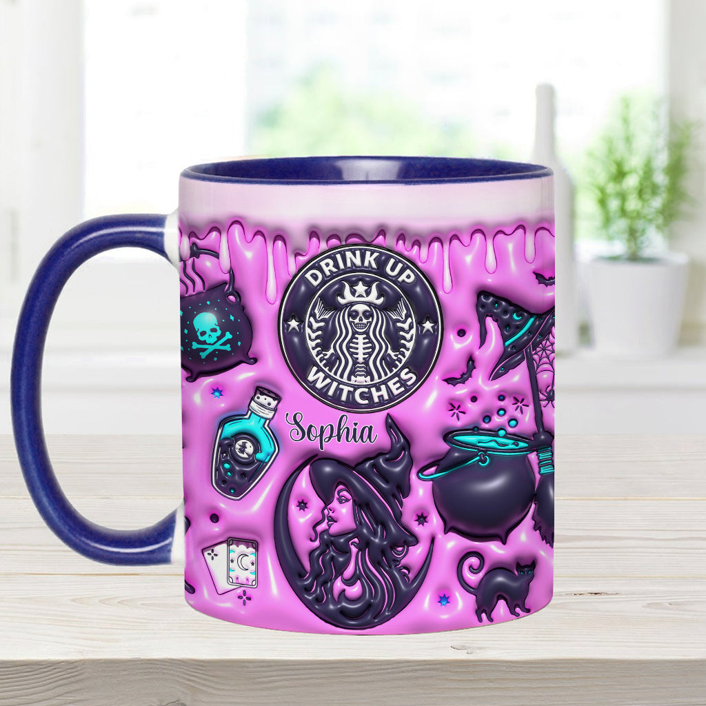 Drink Up Witches - Personalized Witch Accent Mug