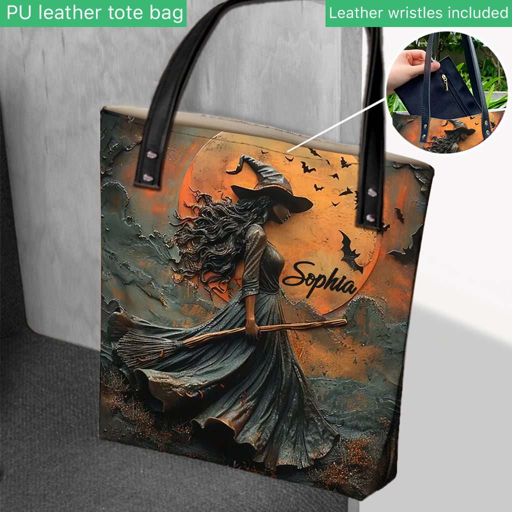 Beautiful Witch - Personalized Witch Tote Bag