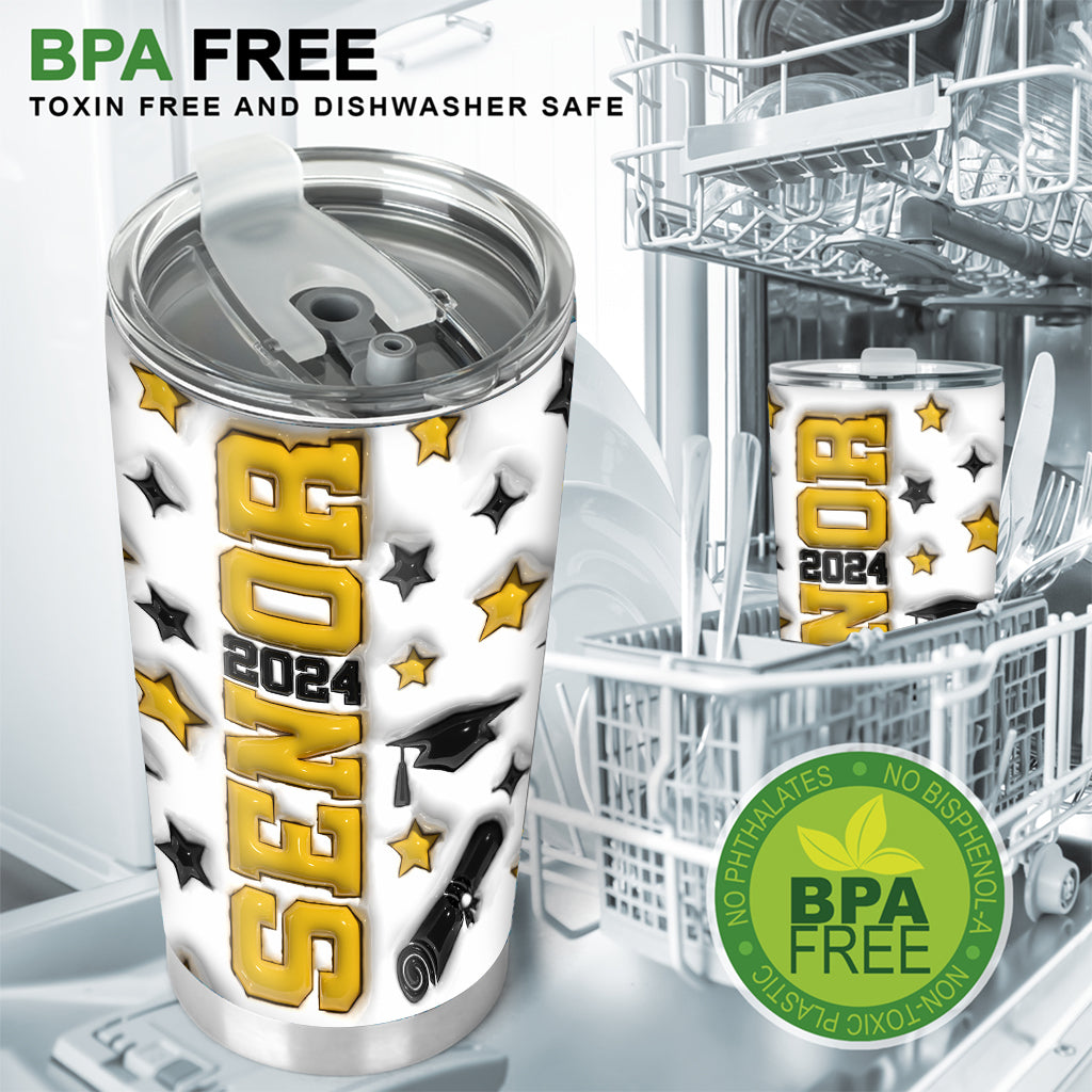 Class Of 2024 - Personalized Graduation Tumbler