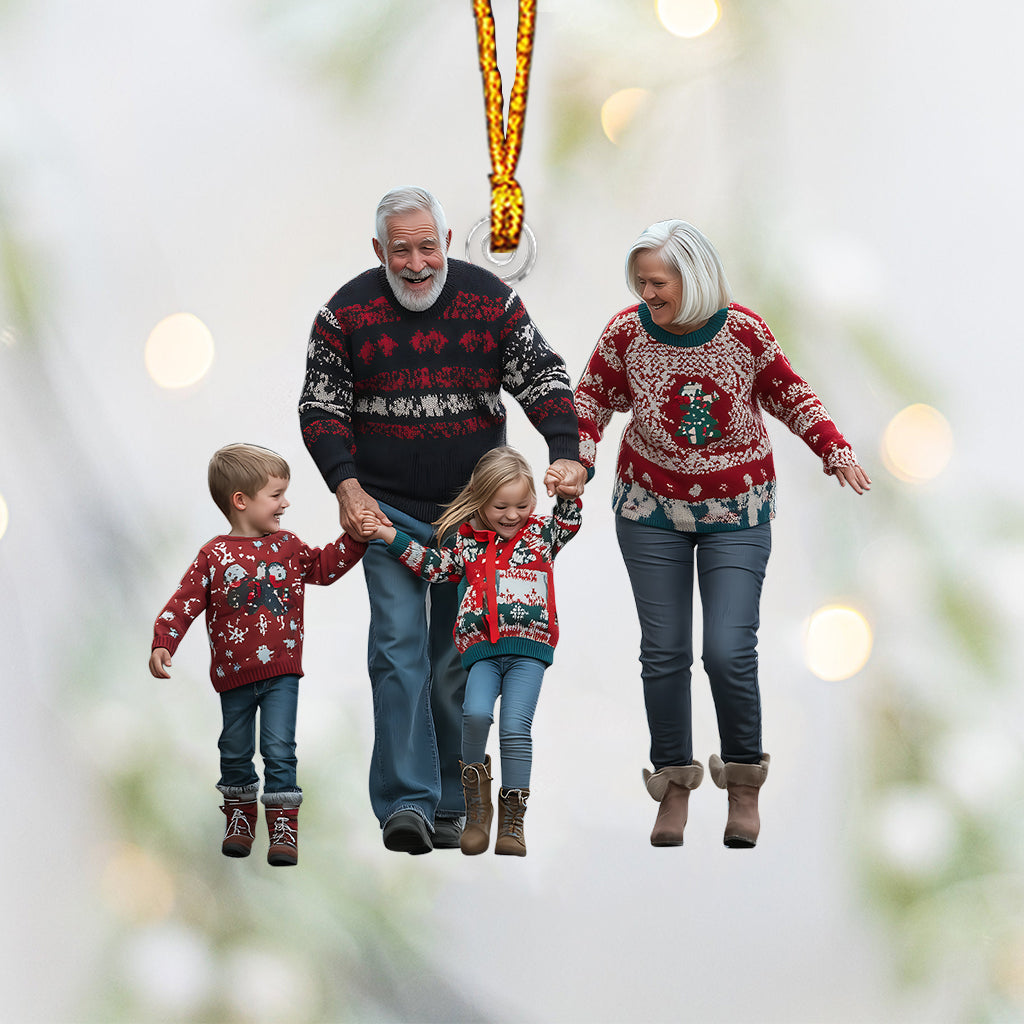 Custom Any Photo Ornament - Personalized Family Custom Shaped Ornament