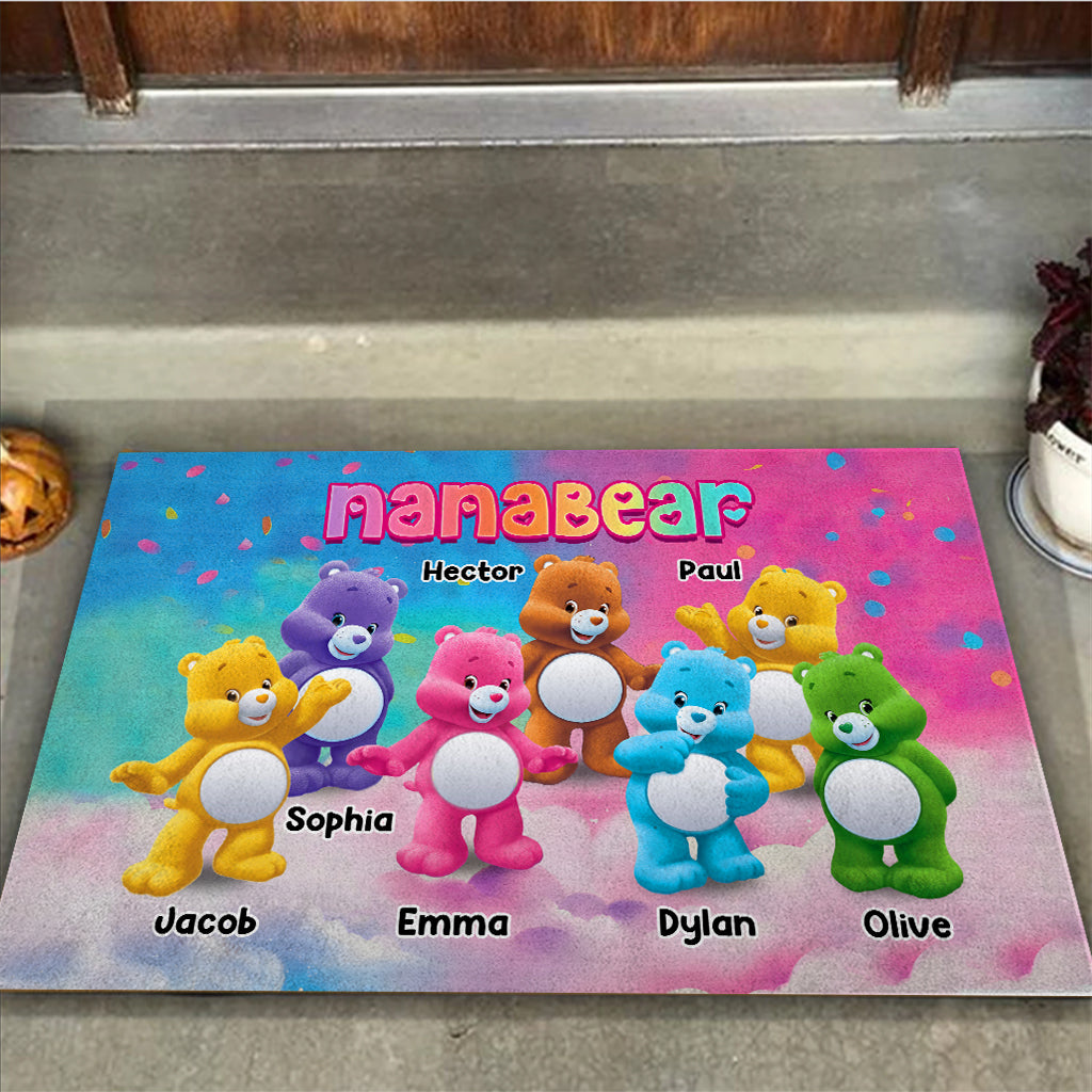 Nanabear - Personalized Grandma Doormat
