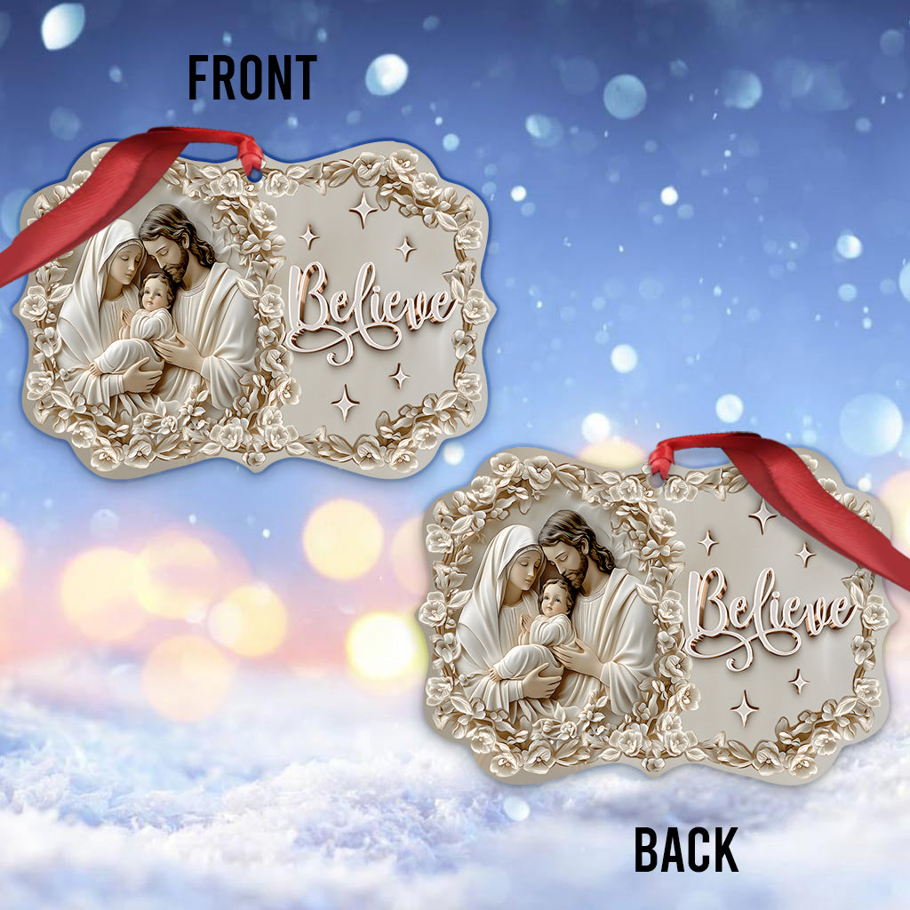 Believe - Christian Ornament