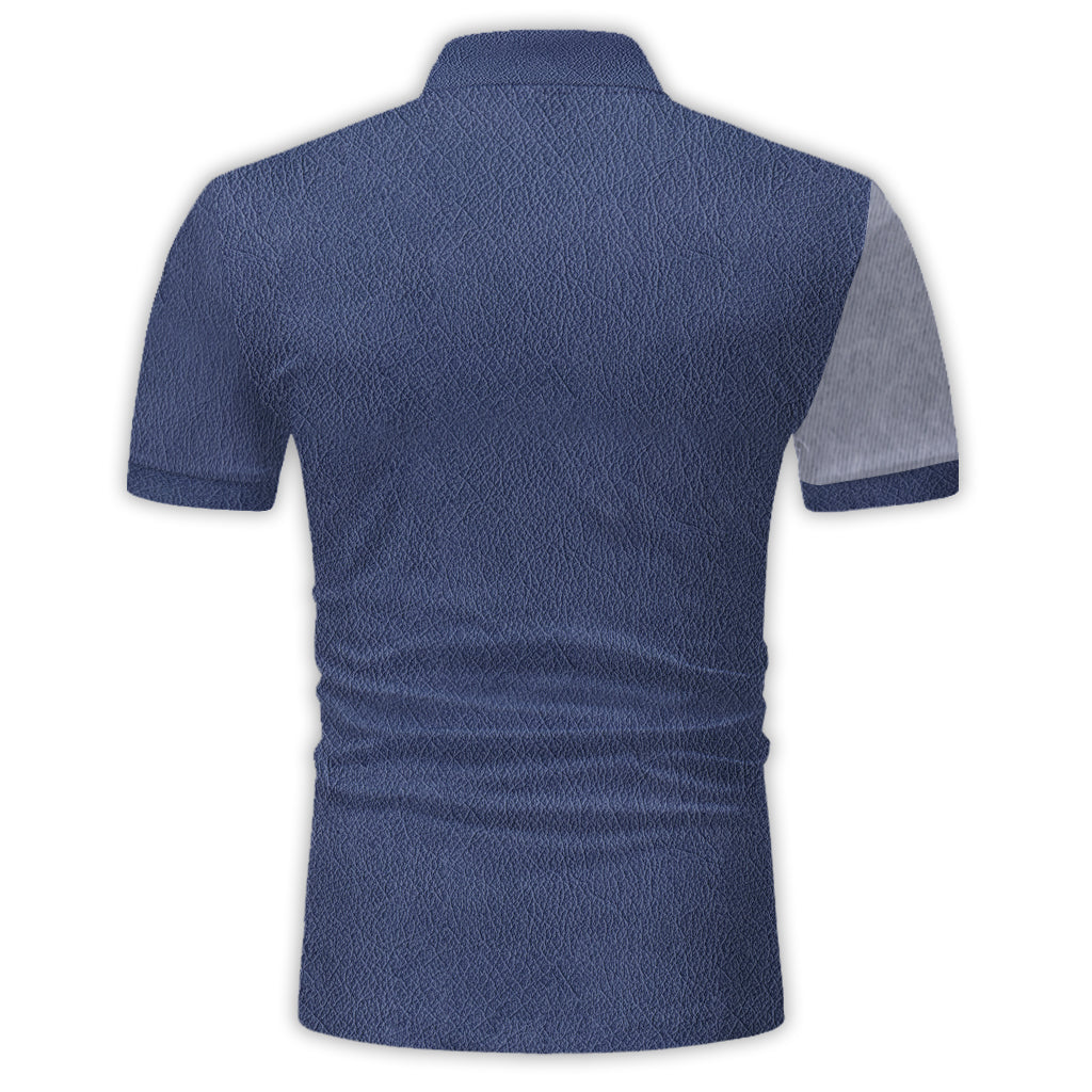 Daddy's Team Unbreakable Bond - Personalized Father Polo Shirt