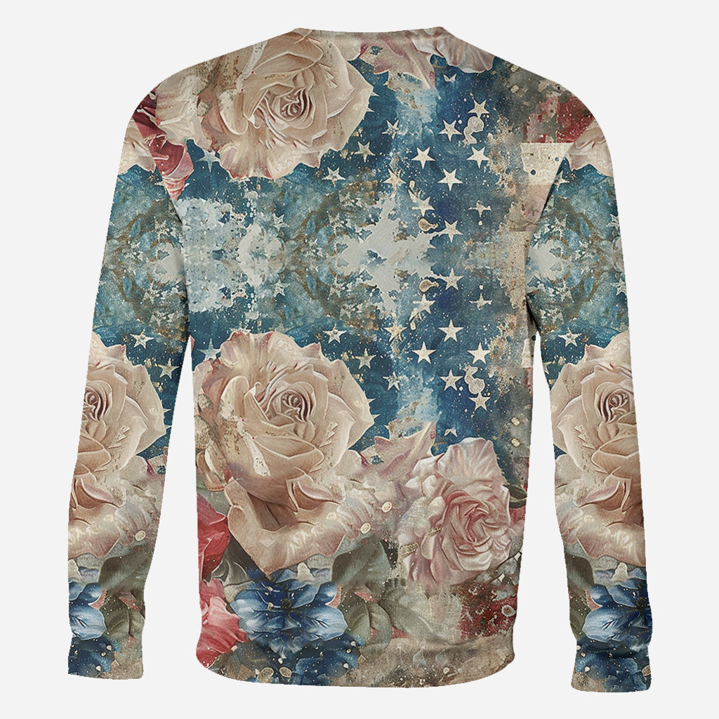 American Cowgirl - Personalized Country Girl All Over Shirt