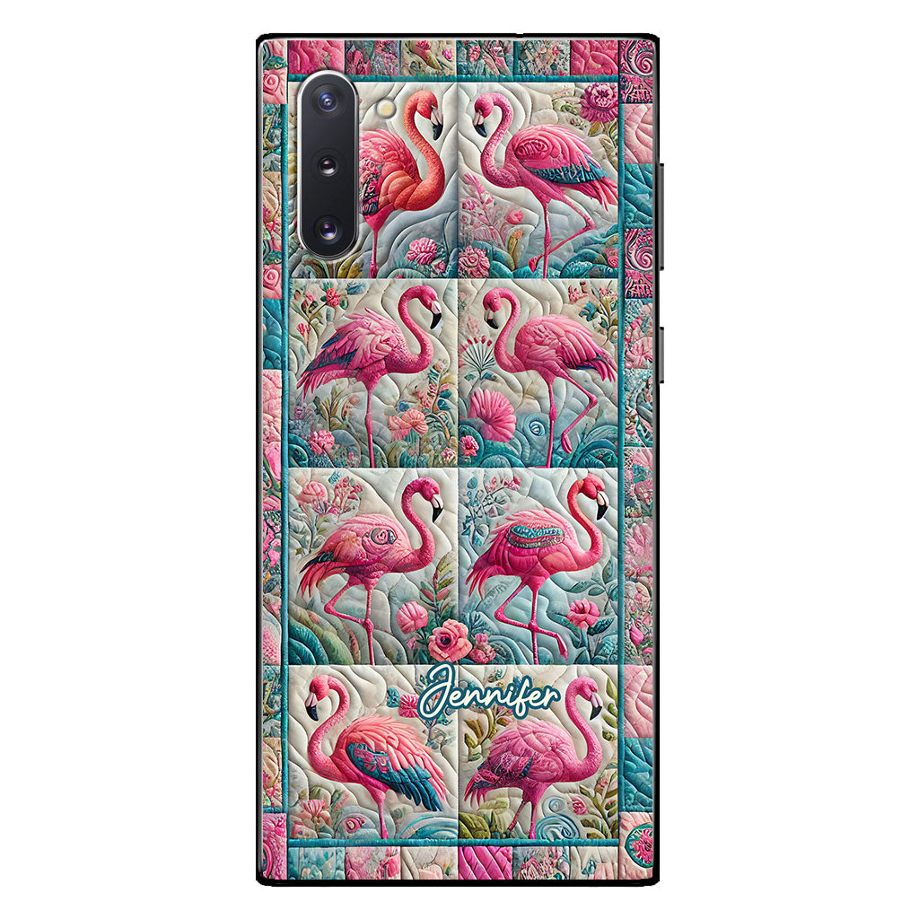 Vintage Flamingo - Personalized Flamingo Phone Case