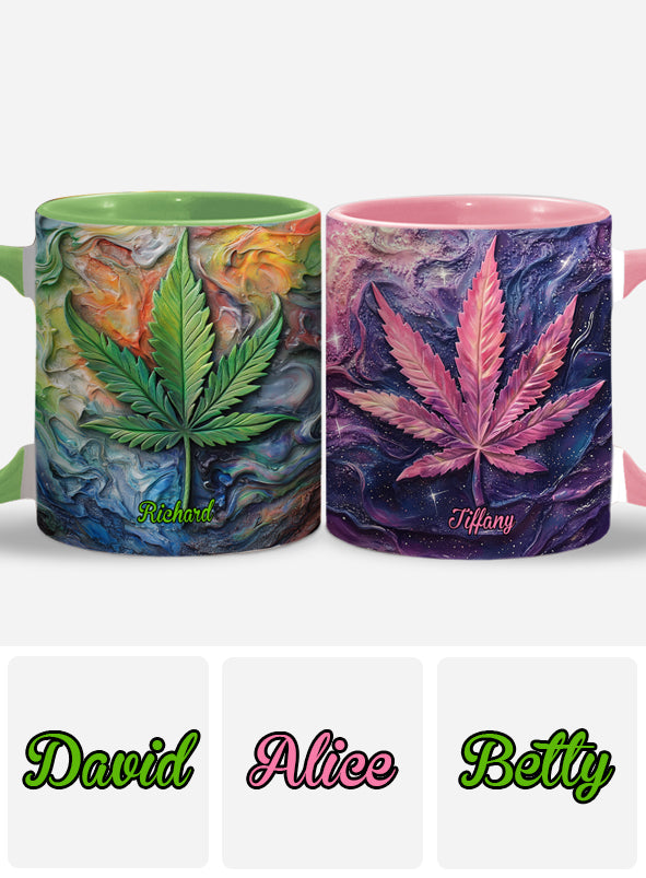Let's Get Lit - Personalized Weed Accent Mug