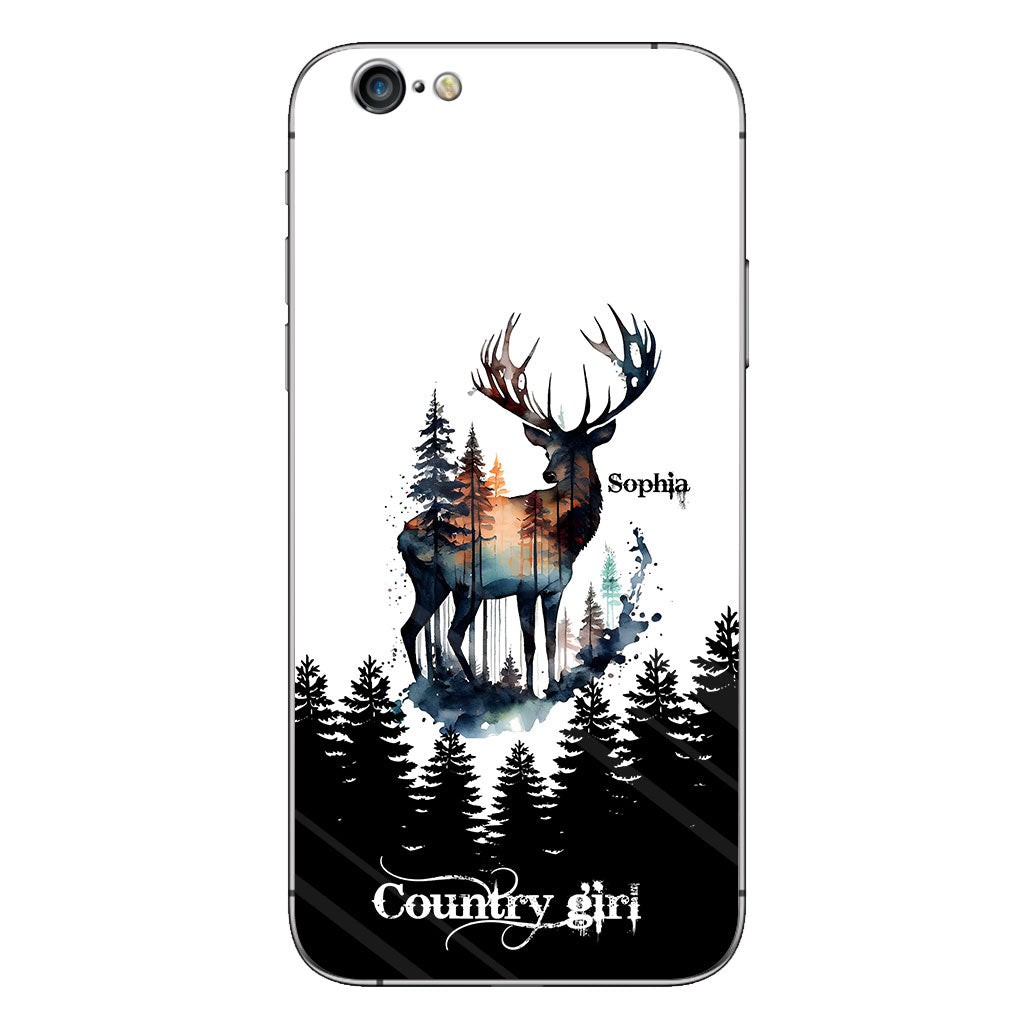 Country Girl - Personalized Hunting Phone Case