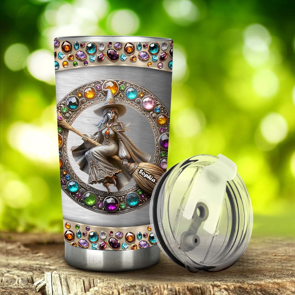 Beautiful Witch - Personalized Witch Tumbler