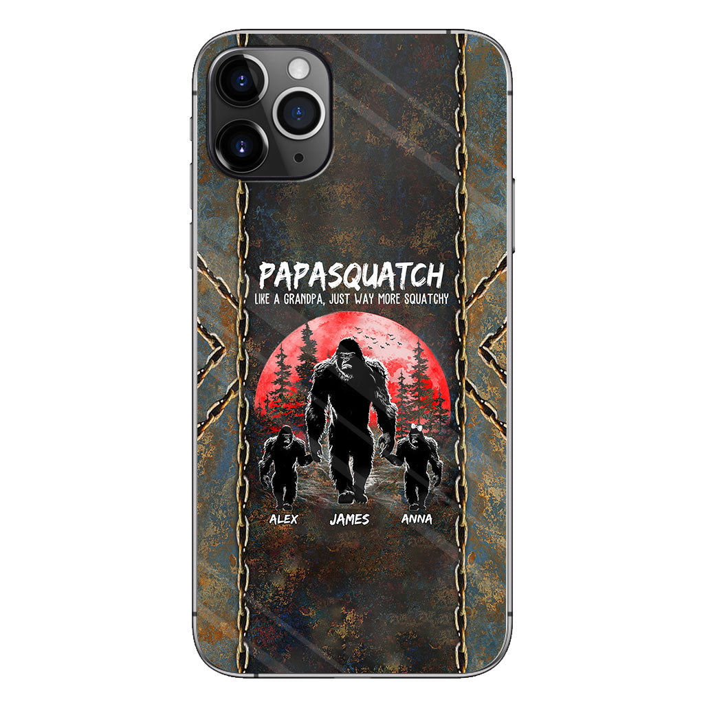 Grandpasquatch - Personalized Father Phone Case