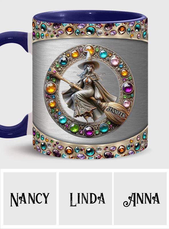 Beautiful Witch - Personalized Witch Accent Mug