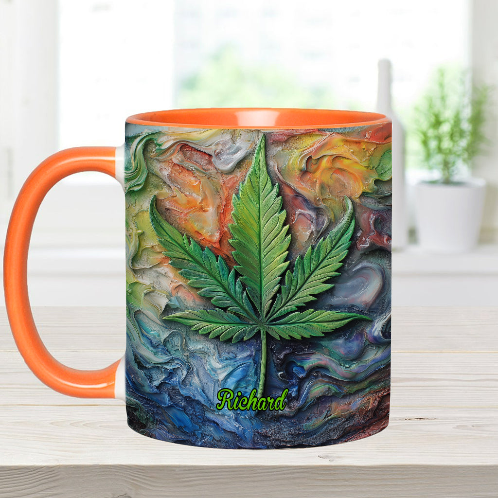 Let's Get Lit - Personalized Weed Accent Mug