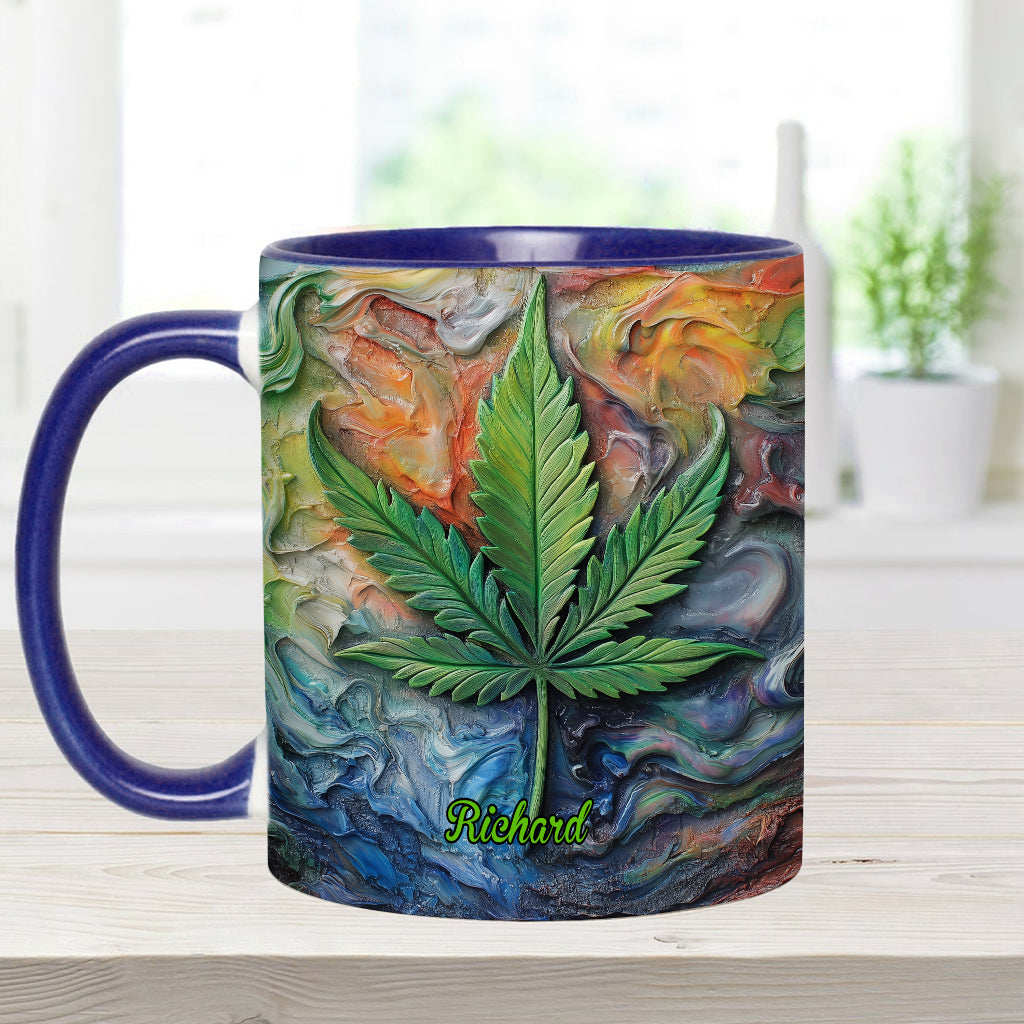 Let's Get Lit - Personalized Weed Accent Mug