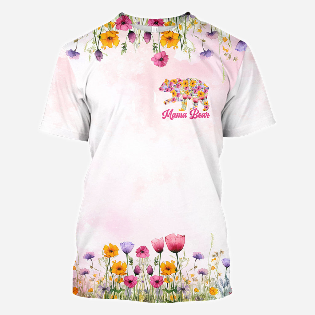 Mama Bear - Personalized Mother All Over Shirt