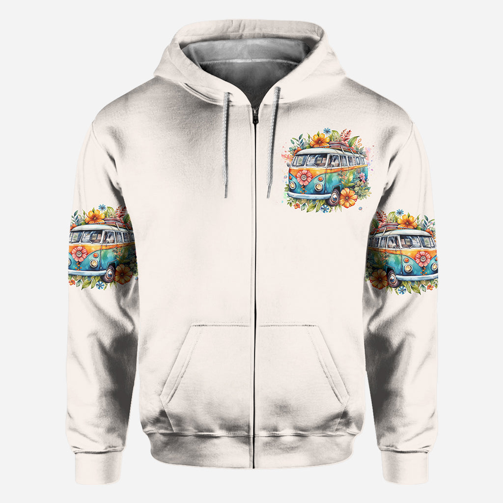 On My Way - Personalized Hippie All Over Shirt