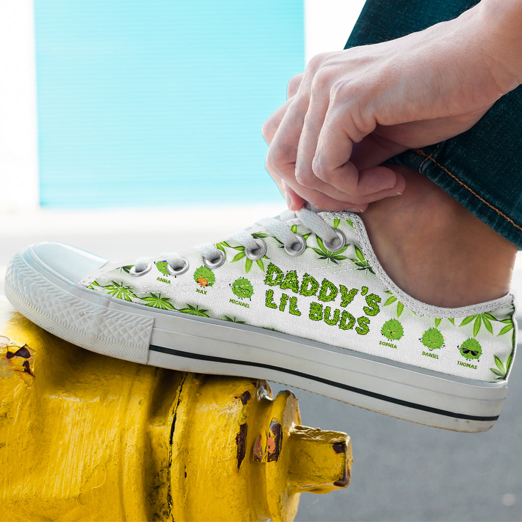 Dopest Dad Ever - Personalized Father Low Top Shoes