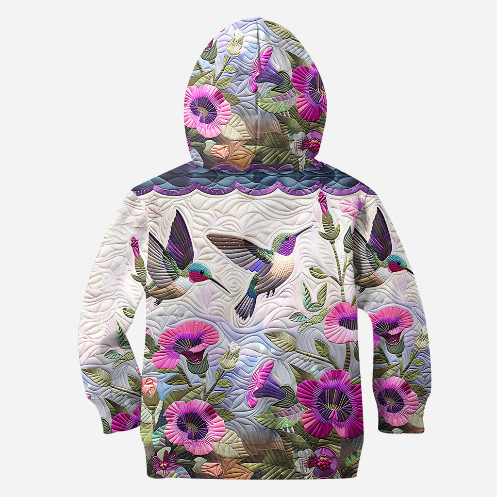 Beautiful Hummingbird - Personalized Hummingbird Hoodie and Leggings